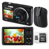 Câmera Samsung DV100 Preta c/ LCD Frontal 1,5 16.1MP